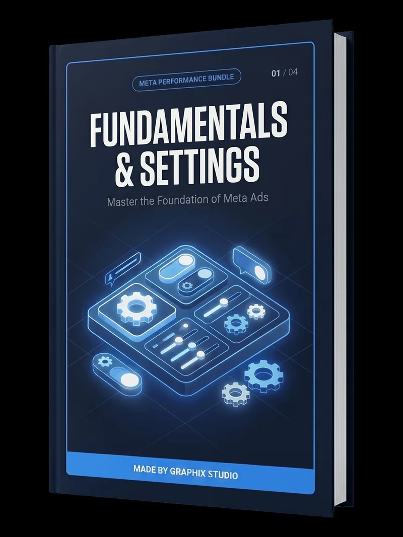 Meta Ads Fundamentals & Settings ebook cover